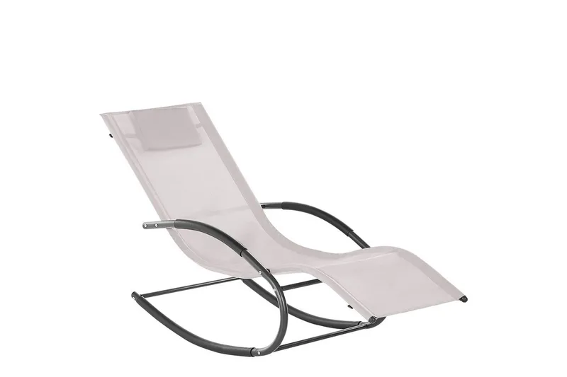 Solsäng Carano II, Beige, svart