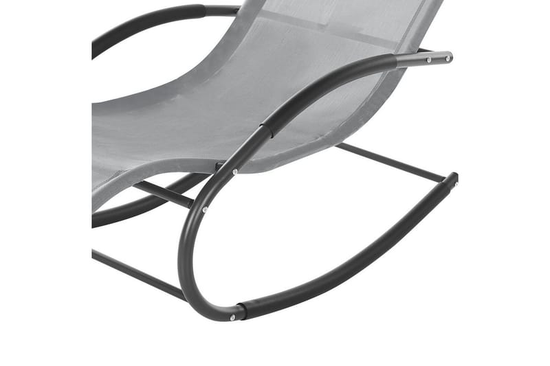 Solsäng Carano II - Ljusgrå, svart - Utemöbler - Utestol & trädgårdsstol - Solsäng & Solvagnar