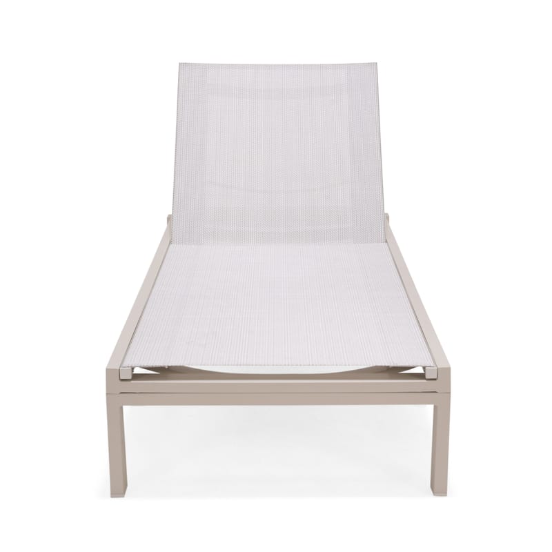 Solsäng för utomhusbruk Urbanite solsäng med hjul - grå - Utemöbler - Utestol & trädgårdsstol - Solsäng & Solvagnar