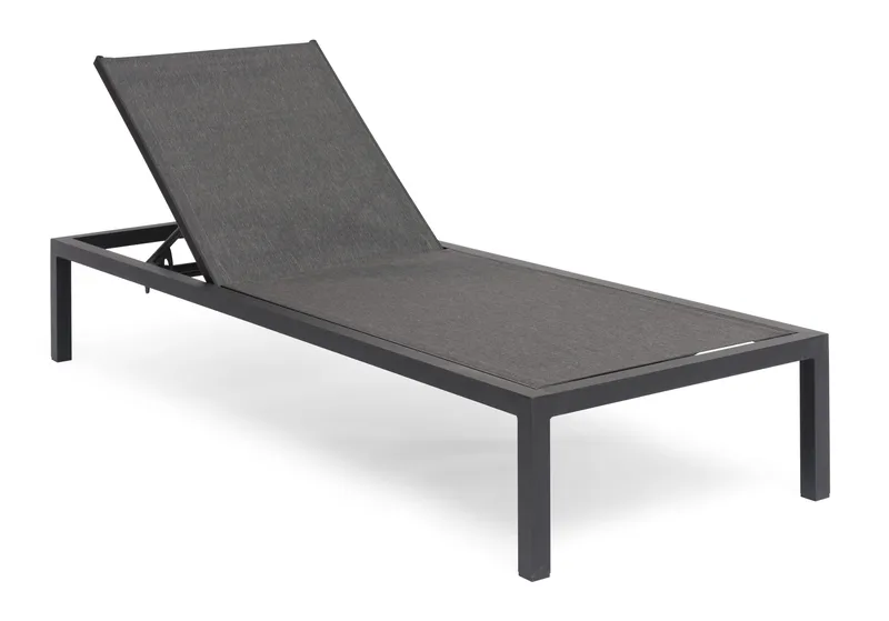 Solsäng Hillerstorp Hånger - Svart - Utemöbler - Utestol & trädgårdsstol - Solsäng & Solvagnar
