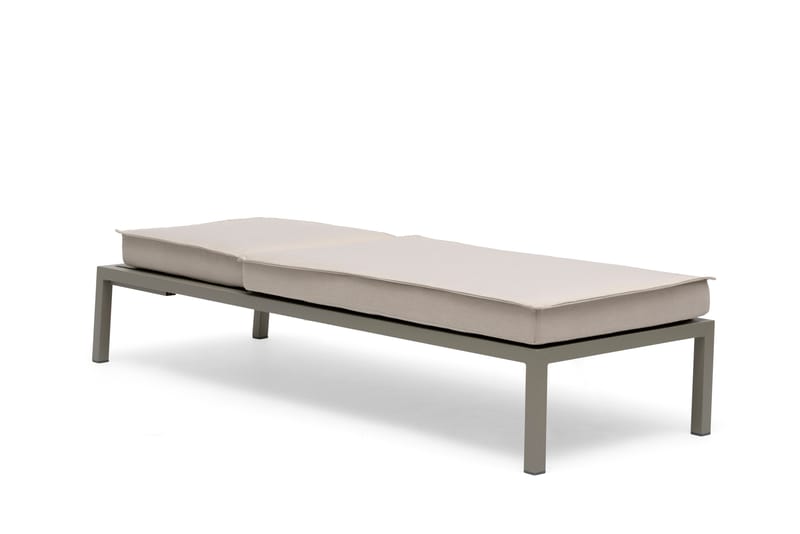 Solsäng Hillerstorp Jet Set - Beige - Utemöbler - Utestol & trädgårdsstol - Solsäng & Solvagnar