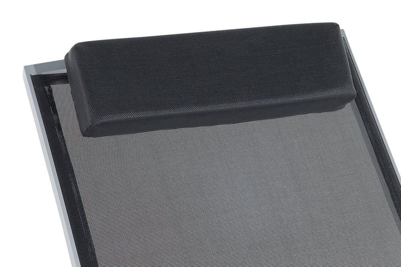 Catania Ii Solsäng 66|190 cm - Svart - Utemöbler - Utestol & trädgårdsstol - Solsäng & Solvagnar