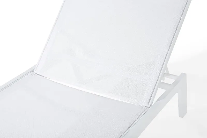 Catania Ii Solsäng 66|190 cm - Vit - Utemöbler - Utestol & trädgårdsstol - Solsäng & Solvagnar