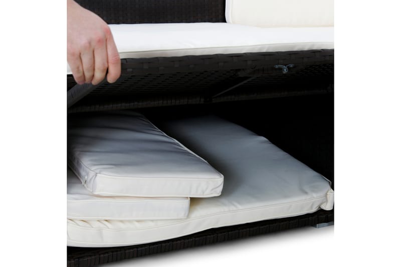 Dramsvik Solsäng 230 cm - Antracit - Utemöbler - Utestol & trädgårdsstol - Solsäng & Solvagnar