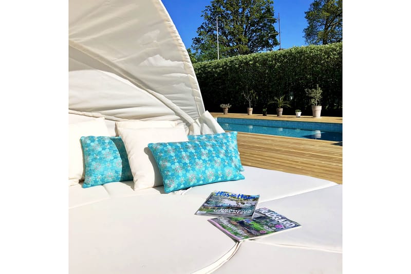 Dramsvik Solsäng 230 cm - Antracit - Utemöbler - Utestol & trädgårdsstol - Solsäng & Solvagnar