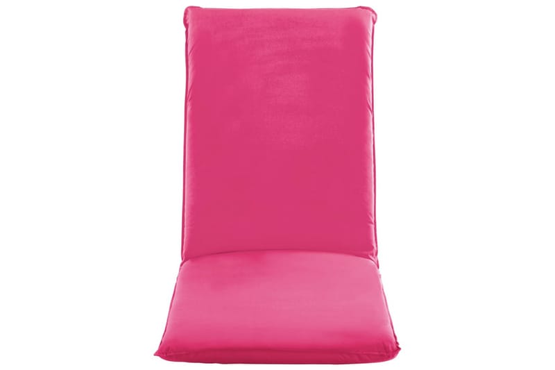 Hopfällbar solsäng oxfordtyg rosa - Rosa - Utemöbler - Utestol & trädgårdsstol - Solsäng & Solvagnar