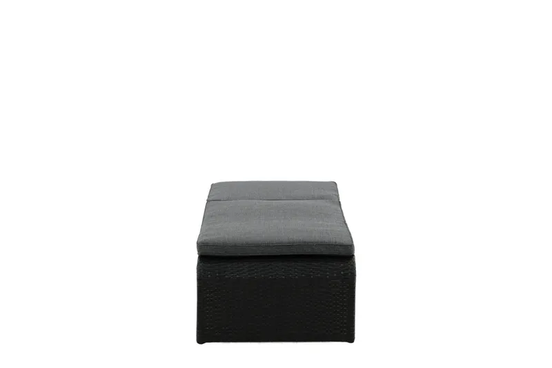 London Solsäng Svart - Venture Home - Utemöbler - Utestol & trädgårdsstol - Solsäng & Solvagnar