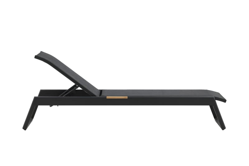 Mexico Solsäng Svart - Venture Home - Utemöbler - Utestol & trädgårdsstol - Solsäng & Solvagnar