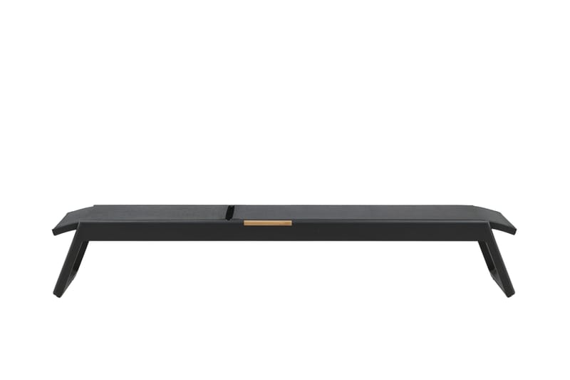 Mexico Solsäng Svart - Venture Home - Utemöbler - Utestol & trädgårdsstol - Solsäng & Solvagnar