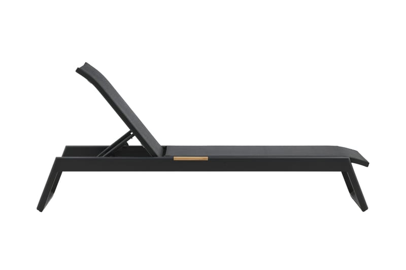 Mexico Solsäng Svart - Venture Home - Utemöbler - Utestol & trädgårdsstol - Solsäng & Solvagnar