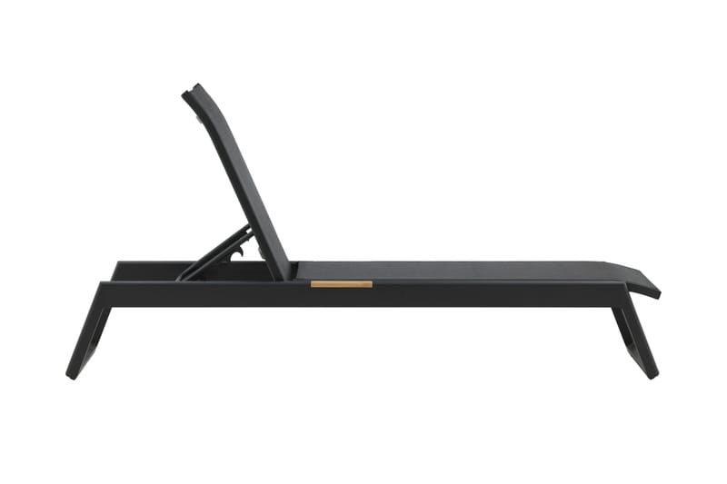 Mexico Solsäng Svart - Venture Home - Utemöbler - Utestol & trädgårdsstol - Solsäng & Solvagnar