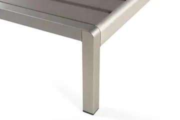 Nardo Solsäng 64|198 cm - Grå - Utemöbler - Utestol & trädgårdsstol - Solsäng & Solvagnar
