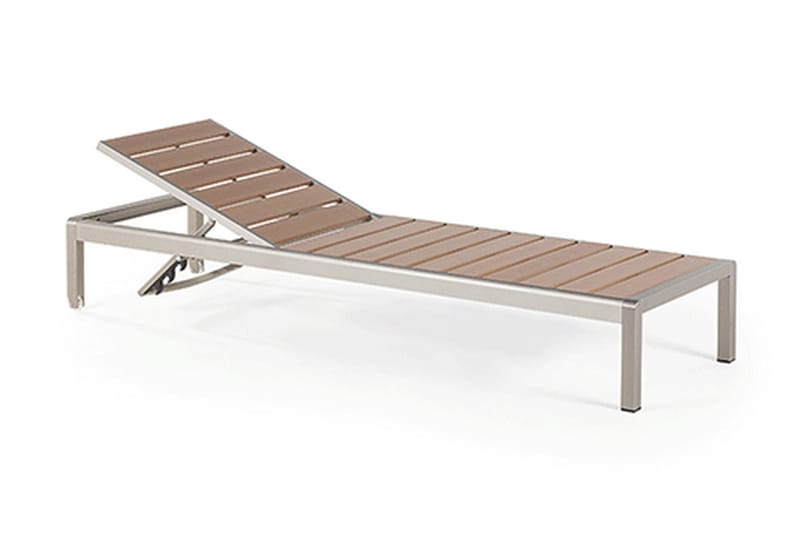 Nardo Solsäng 64|93 cm - Trä/natur - Utemöbler - Utestol & trädgårdsstol - Solsäng & Solvagnar