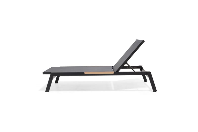 Panama Solsäng 176x72 cm Svart - Lifestyle Garden - Utemöbler - Utestol & trädgårdsstol - Solsäng & Solvagnar