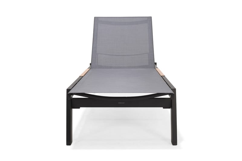 Panama Solsäng 176x72 cm Svart - Lifestyle Garden - Utemöbler - Utestol & trädgårdsstol - Solsäng & Solvagnar