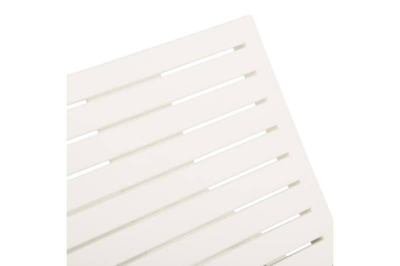 Solsäng plast vit - Vit - Utemöbler - Utestol & trädgårdsstol - Solsäng & Solvagnar