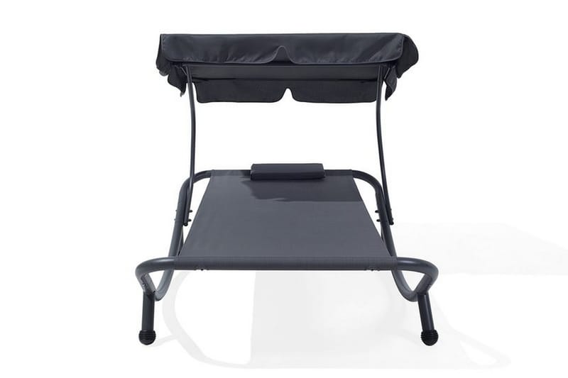 Terno Solsäng 110x200 cm - Grå - Utemöbler - Utestol & trädgårdsstol - Solsäng & Solvagnar