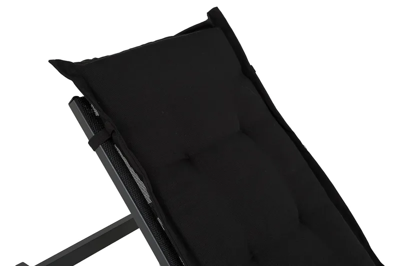 Tunis Solsäng - Svart - Utemöbler - Utestol & trädgårdsstol - Solsäng & Solvagnar