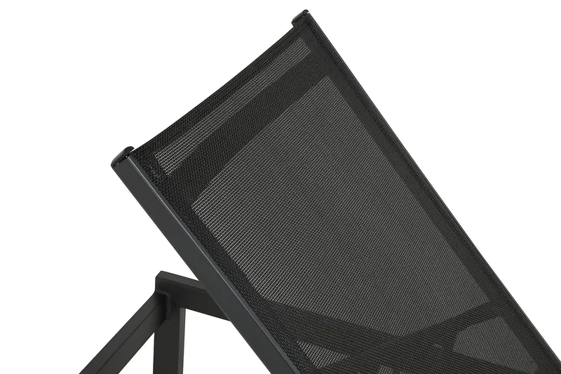 Tunis Solsäng - Svart - Utemöbler - Utestol & trädgårdsstol - Solsäng & Solvagnar