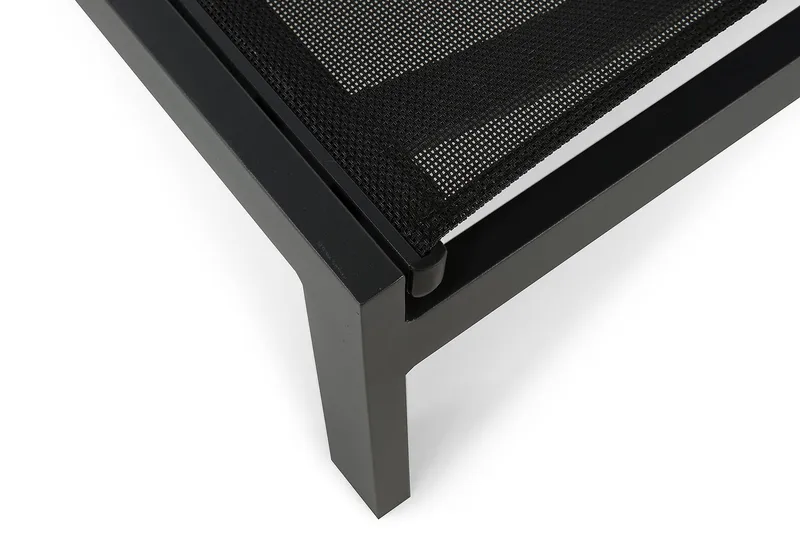 Tunis Solsäng - Svart - Utemöbler - Utestol & trädgårdsstol - Solsäng & Solvagnar