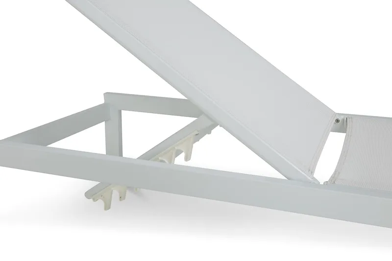 Tunis Solsäng - Vit - Utemöbler - Utestol & trädgårdsstol - Solsäng & Solvagnar