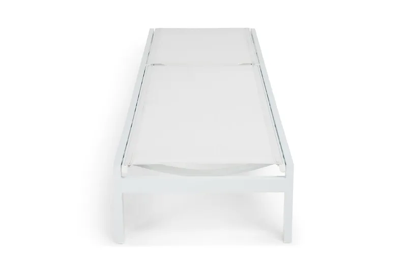 Tunis Solsäng - Vit - Utemöbler - Utestol & trädgårdsstol - Solsäng & Solvagnar