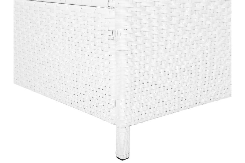 Turin Ii Solsäng 65|201 cm - Vit - Utemöbler - Utestol & trädgårdsstol - Solsäng & Solvagnar