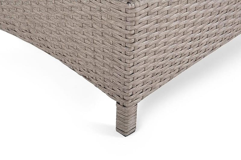 Vasto Solsäng 60,5|192 cm - Grå/brun - Utemöbler - Utestol & trädgårdsstol - Solsäng & Solvagnar