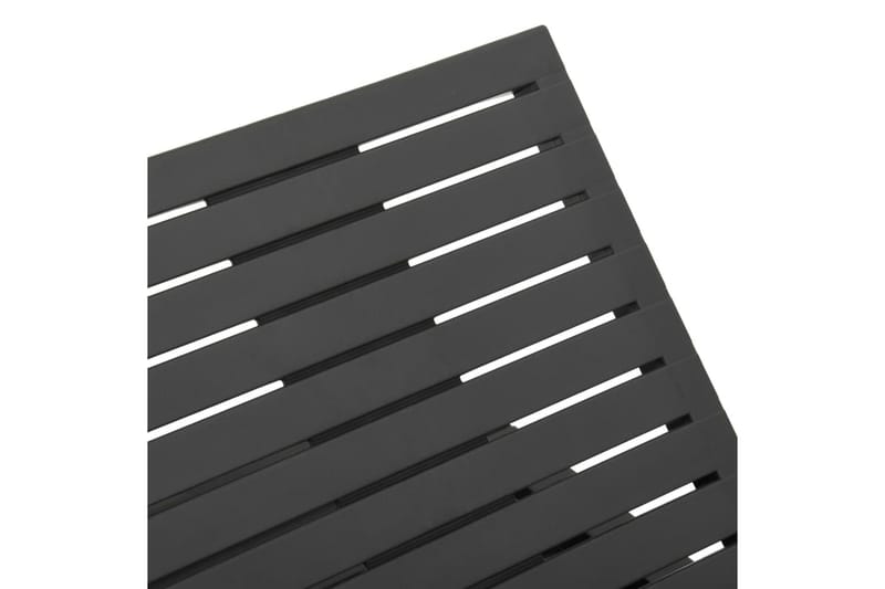 Solsäng plast anatracit - Grå - Utemöbler - Utestol & trädgårdsstol - Solsäng & Solvagnar