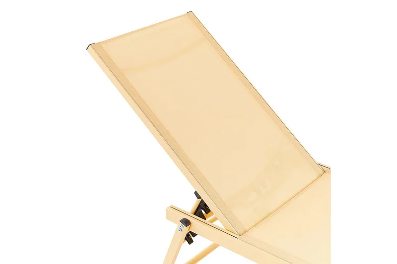 Solsäng Portofino - Gul - Utemöbler - Utestol & trädgårdsstol - Solsäng & Solvagnar