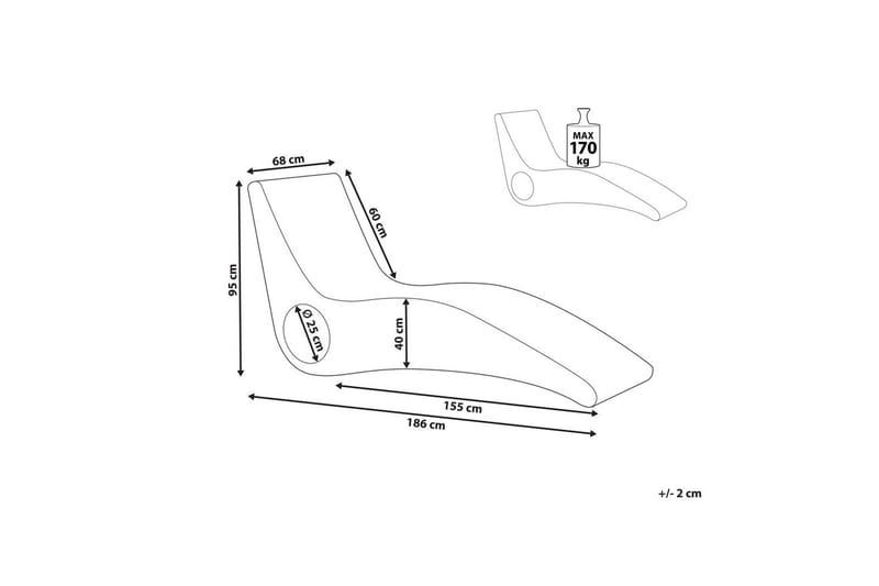 Solstol Airole - Utemöbler - Utestol & trädgårdsstol - Solstolar