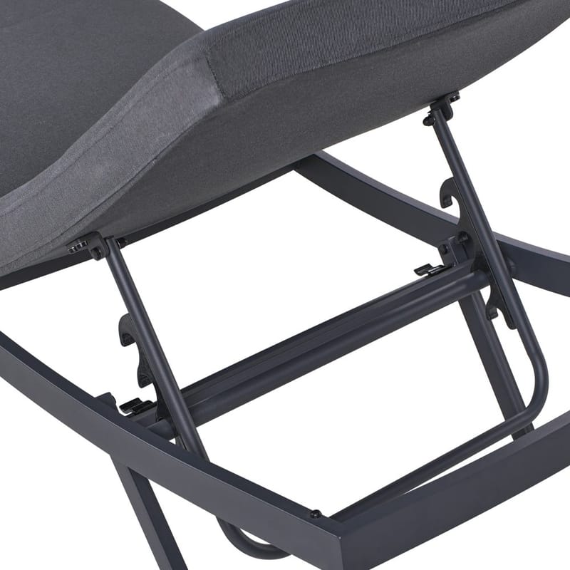 Solstol Amelia - Grå - Utemöbler - Utestol & trädgårdsstol - Solstolar