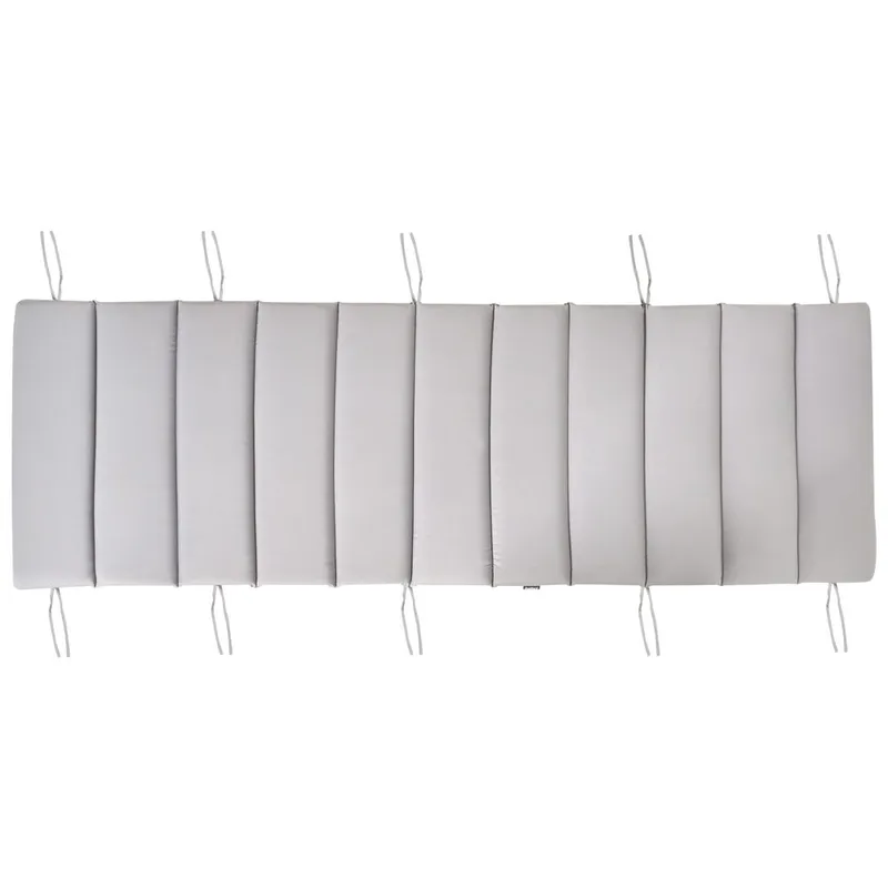 Solstol Brescia Premium - Ljus trä, Ljusgrå - Utemöbler - Utestol & trädgårdsstol - Solstolar