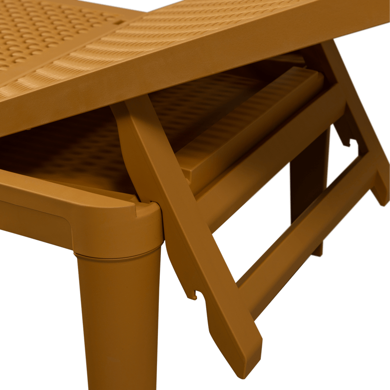 Solstol Jinte Utomhus - Gul - Utemöbler - Utestol & trädgårdsstol - Solsäng & Solvagnar