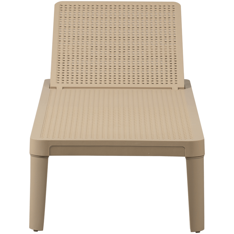 Solstol Jinte Utomhus - Sand - Utemöbler - Utestol & trädgårdsstol - Solsäng & Solvagnar