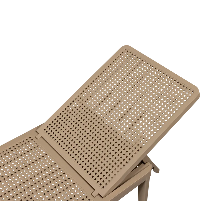 Solstol Jinte Utomhus - Sand - Utemöbler - Utestol & trädgårdsstol - Solsäng & Solvagnar