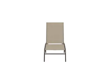 Solstol Kastos Utomhus - Beige - Utemöbler - Utestol & trädgårdsstol - Solsäng & Solvagnar