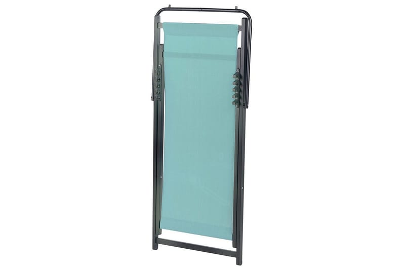 Solstol Locri Ii - Turkos, Svart - Utemöbler - Utestol & trädgårdsstol - Solstolar