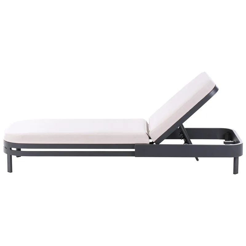 Solstol med dyna Nettuno - Utemöbler - Utestol & trädgårdsstol - Solstolar