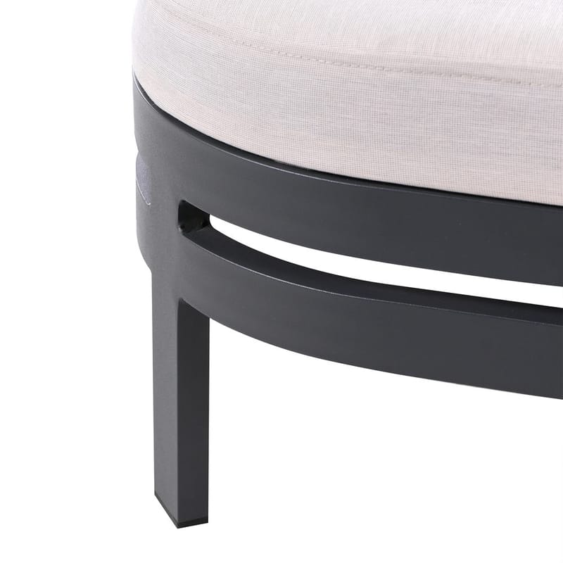 Solstol med dyna Nettuno - Utemöbler - Utestol & trädgårdsstol - Solstolar