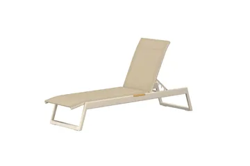 Solstol Mexico Utomhus - Beige - Utemöbler - Utestol & trädgårdsstol - Solsäng & Solvagnar