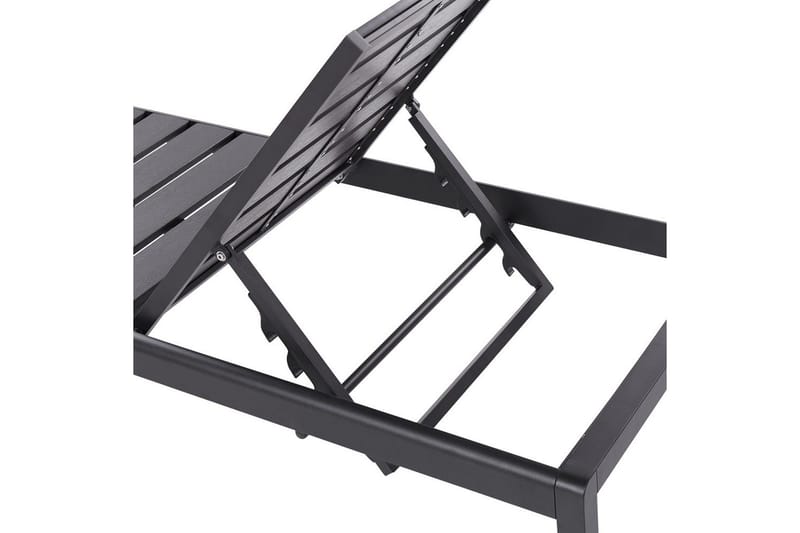 Solstol Nardo - Svart - Utemöbler - Utestol & trädgårdsstol - Solsäng & Solvagnar