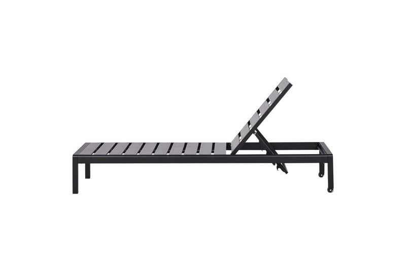 Solstol Nardo - Svart - Utemöbler - Utestol & trädgårdsstol - Solsäng & Solvagnar