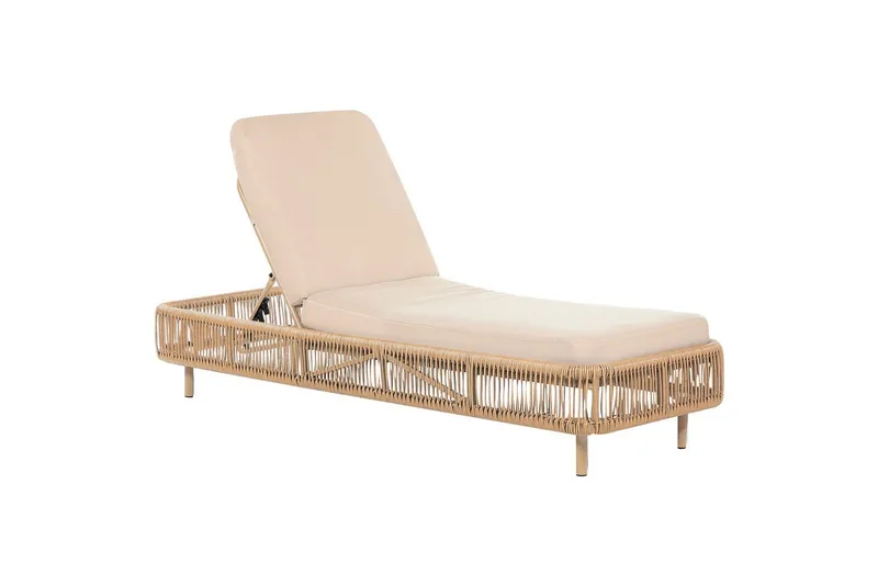 Solstol Osini - Naturligt, beige - Utemöbler - Utestol & trädgårdsstol - Solsäng & Solvagnar