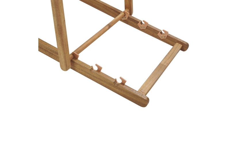 Solstol set om 2 Anzio - ljust trä/off-white djurmönster - Utemöbler - Utestol & trädgårdsstol - Solstolar