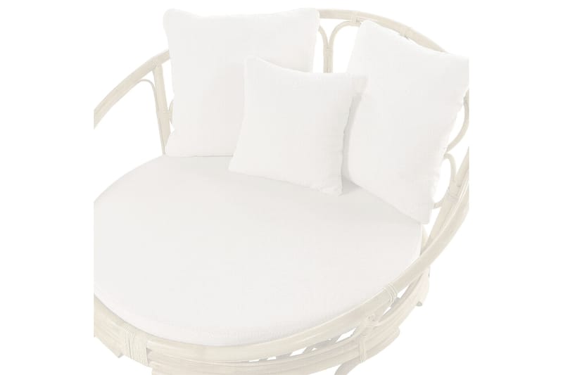 Solstol set om 2 Rossano - Naturligt, beige - Utemöbler - Utestol & trädgårdsstol - Utefåtölj & loungefåtölj