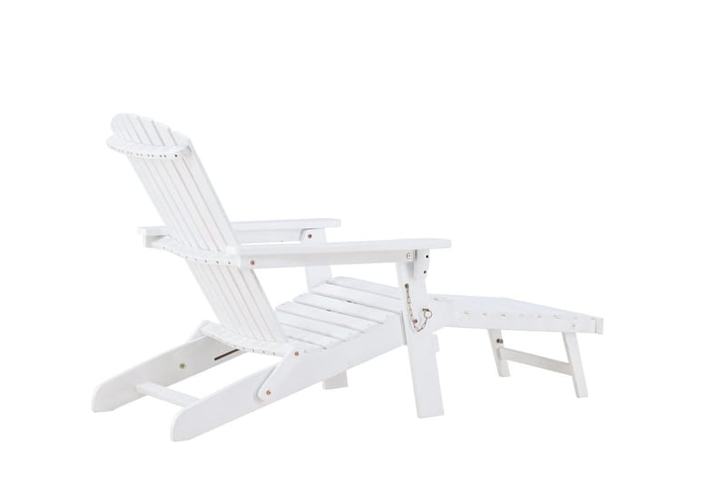 Solstol Tropea Utomhus - vit - Utemöbler - Utestol & trädgårdsstol - Solstolar