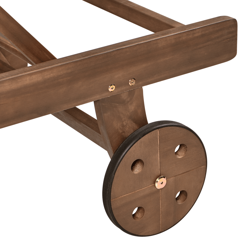 Solstol utomhus Amantea Akaciaträ - Brun - Utemöbler - Utestol & trädgårdsstol - Solsäng & Solvagnar