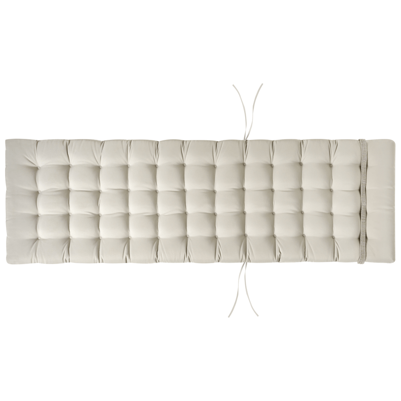 Solstol utomhus med Dyna Cesana Premium Akaciaträ - Brun/Beige - Utemöbler - Utestol & trädgårdsstol - Solsäng & Solvagnar