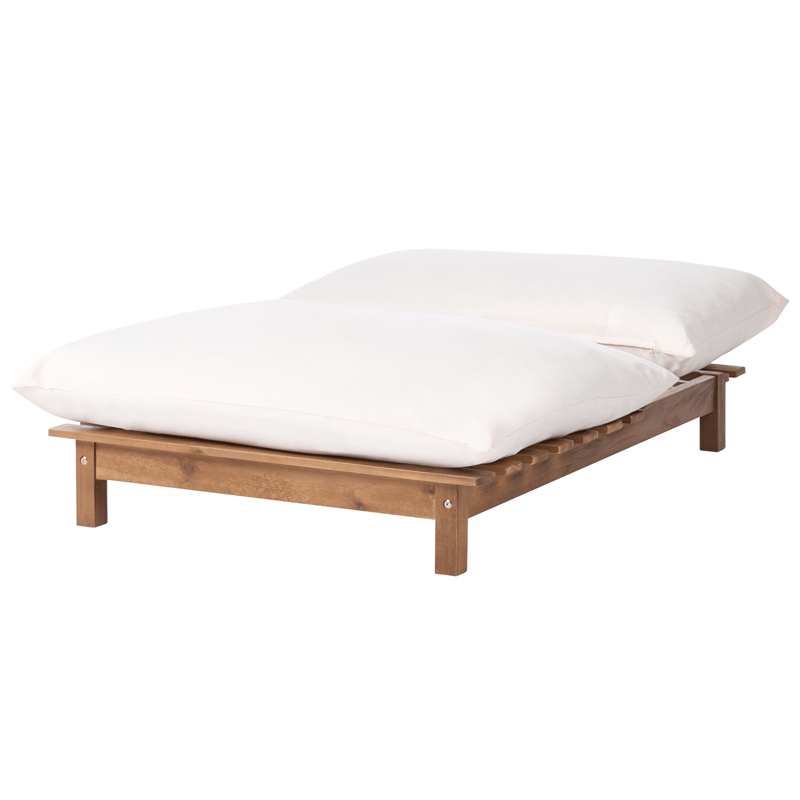 Solstol utomhus med Dyna Suno Akaciaträ - Brun/Beige - Utemöbler - Utestol & trädgårdsstol - Solstolar